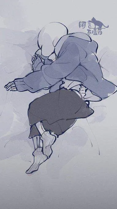 ai character: classic sans background