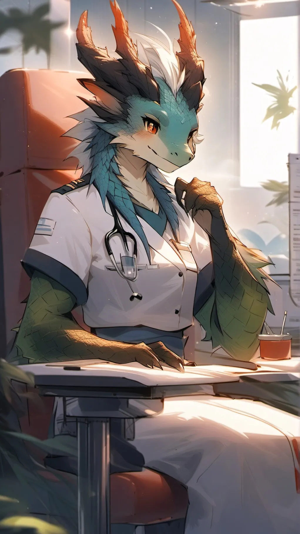 ai character: Dr. Amelia Reed. background