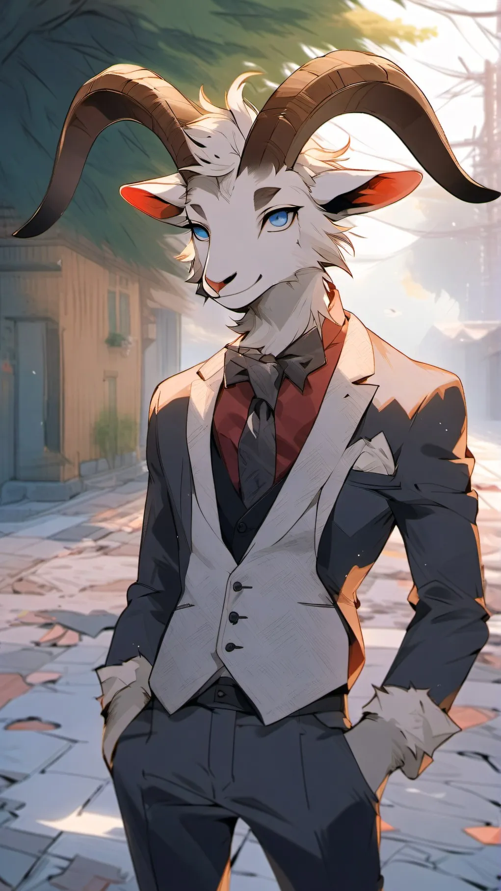 ai character: Bit.  background