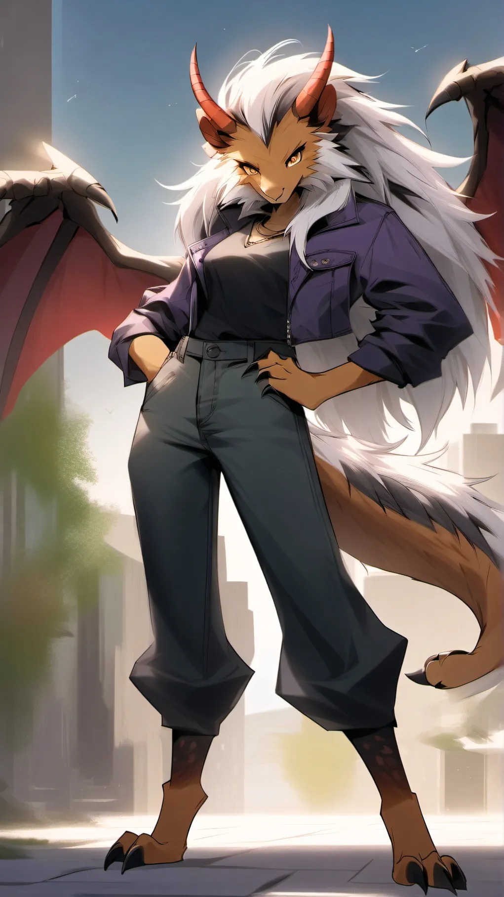 ai character: Thalara. background