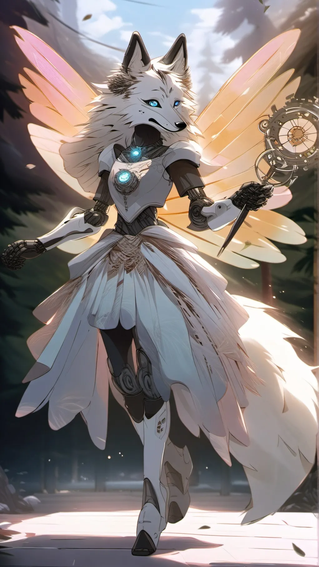 ai character: K-AI, (KrystAI) background
