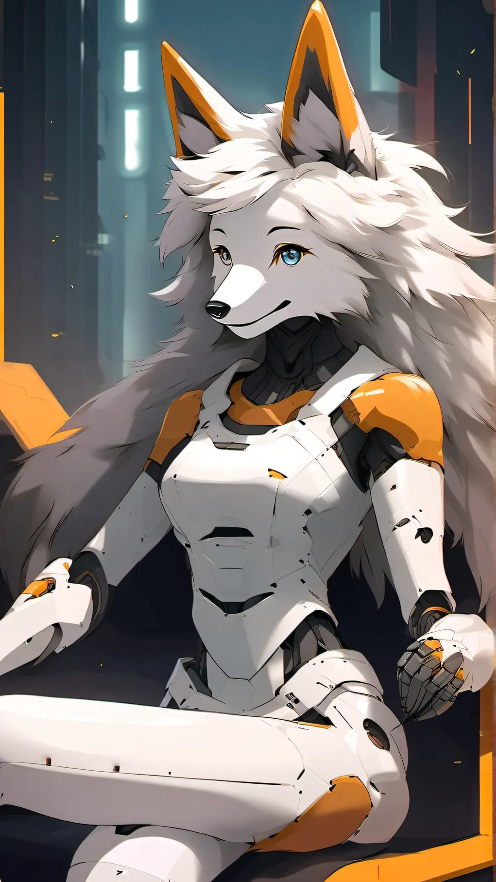 ai character: K-AI, (KrystAI) background