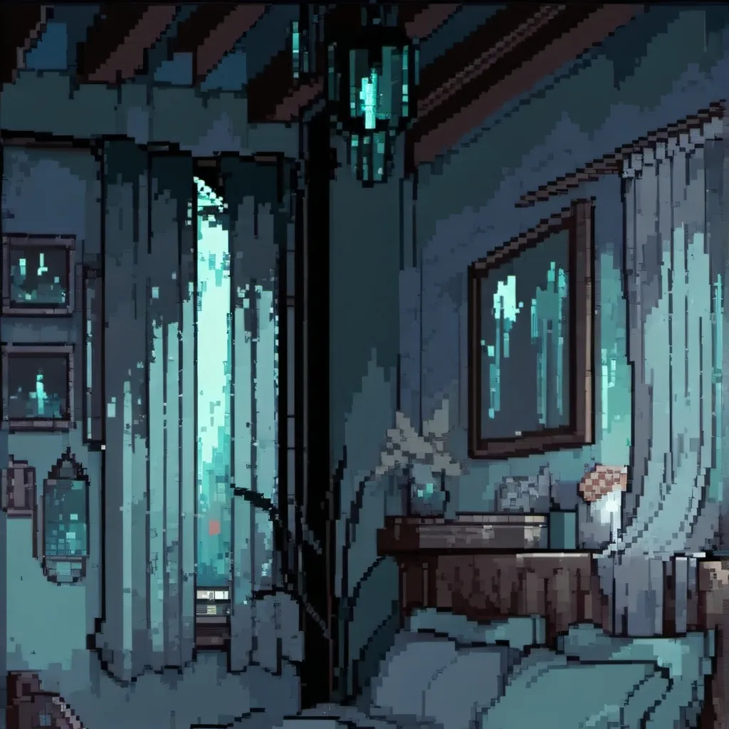 chat with ai character: Under the bed
