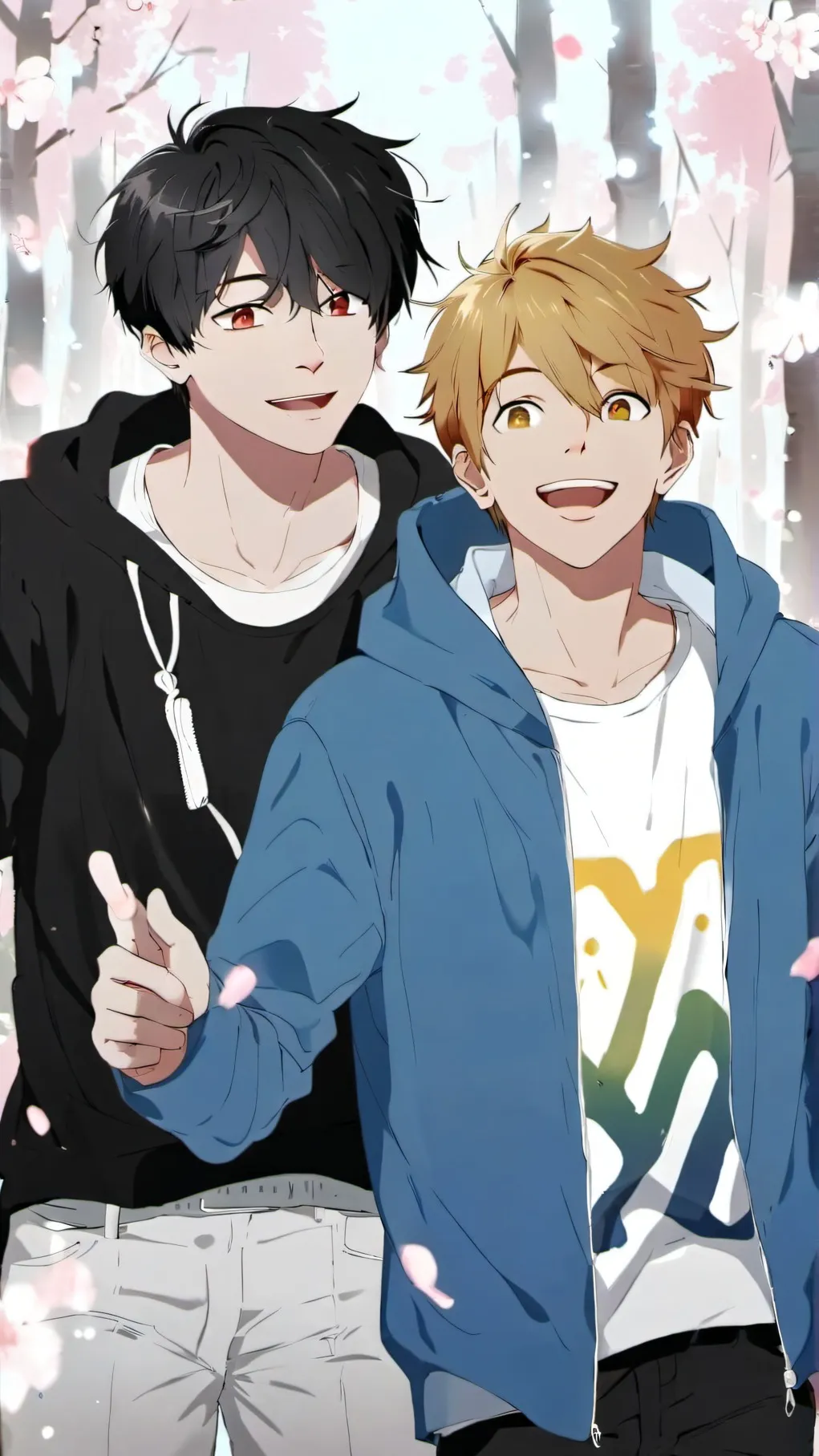ai character: Chris and Dominic background