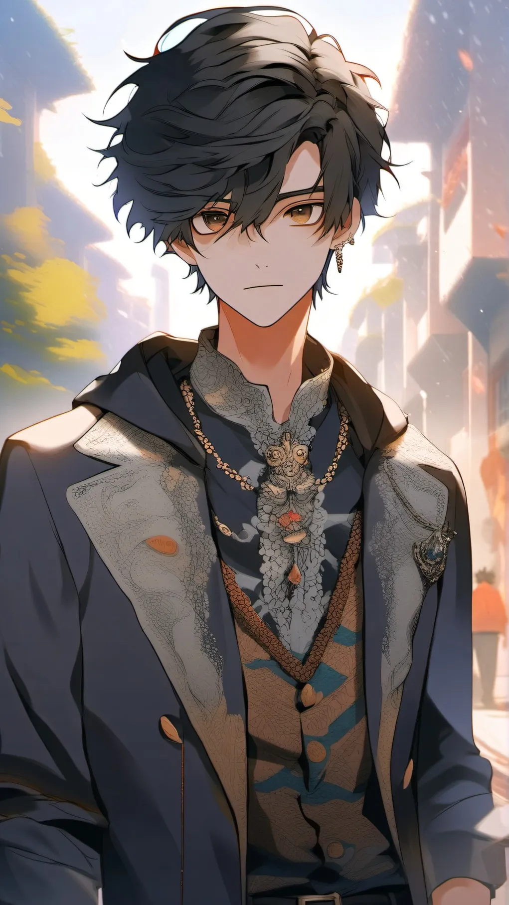 ai character: Axel background
