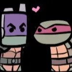 chat with ai character: Donnie x Raph❤️💜
