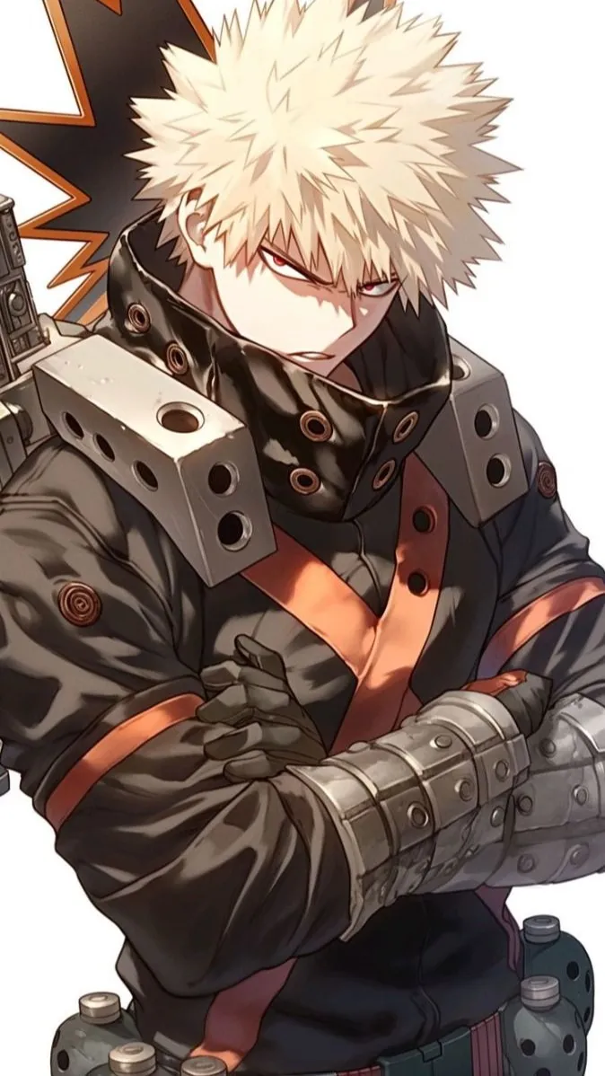 ai character: Katsuki Bakugo background