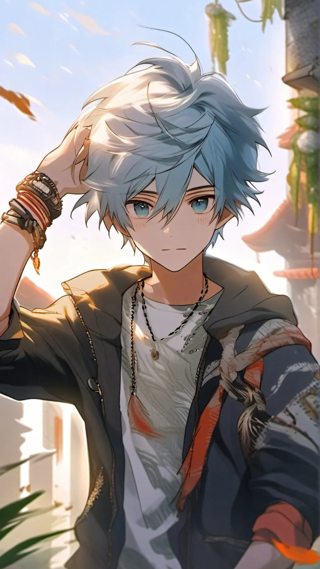 ai character: AJ Alex Jamekan background