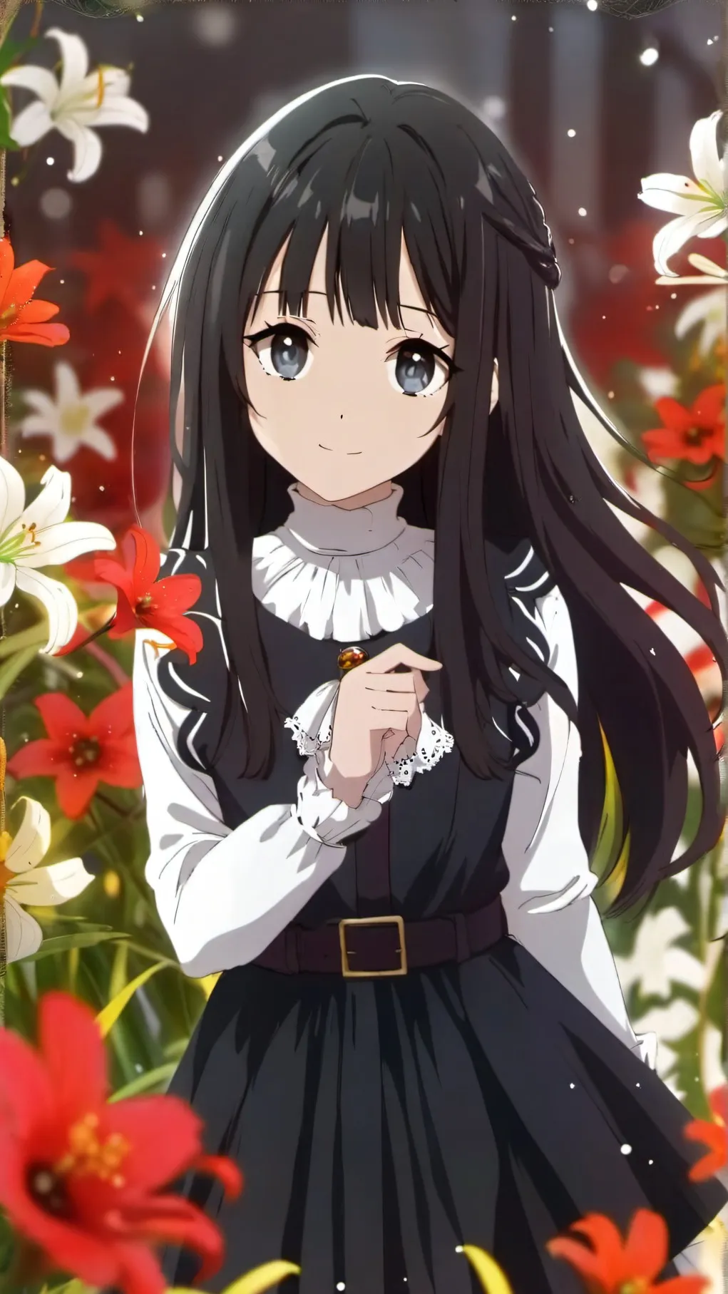 ai character: Lily Mizuno Yukari background