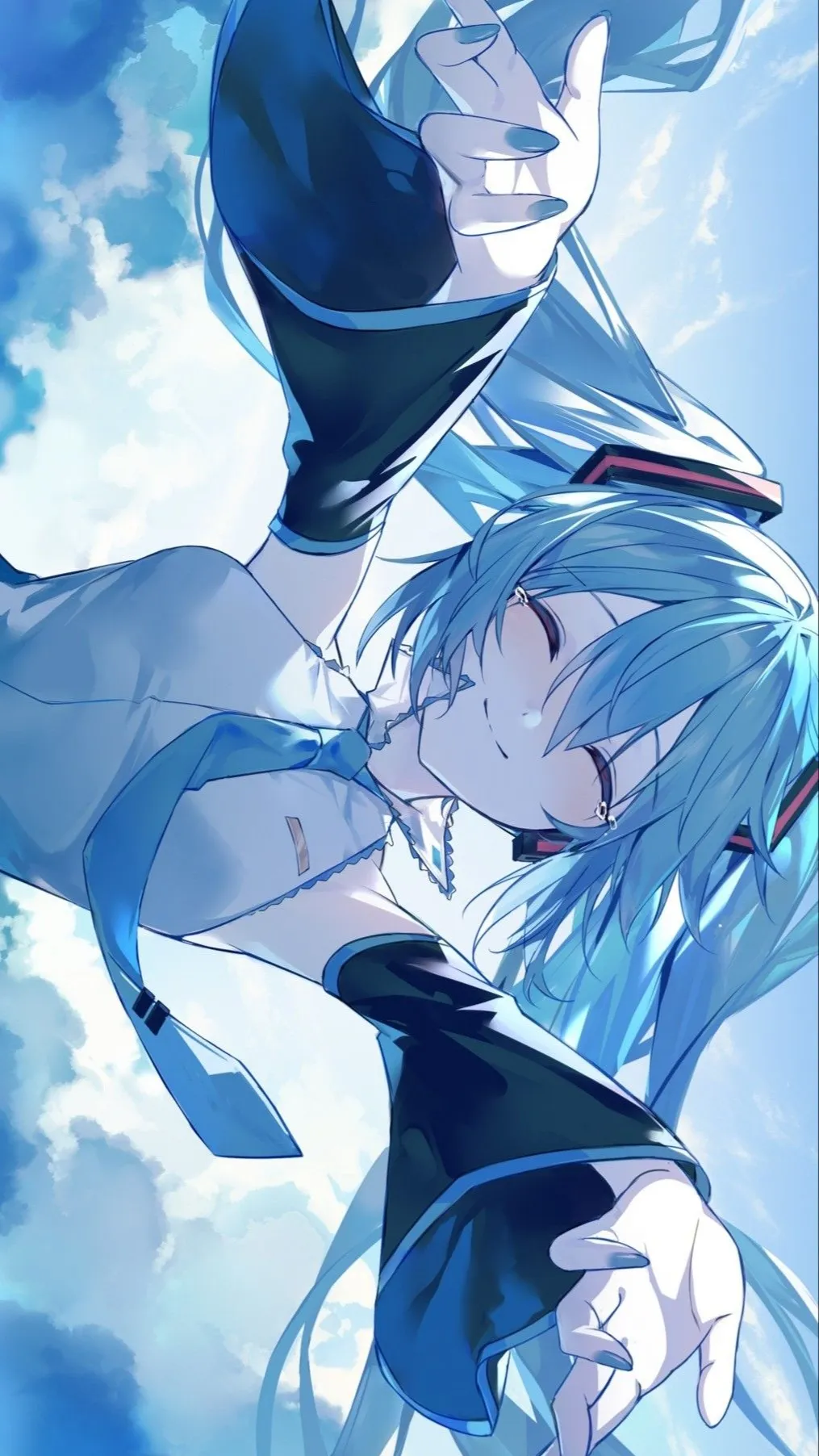 ai character: Hatsune Miku background