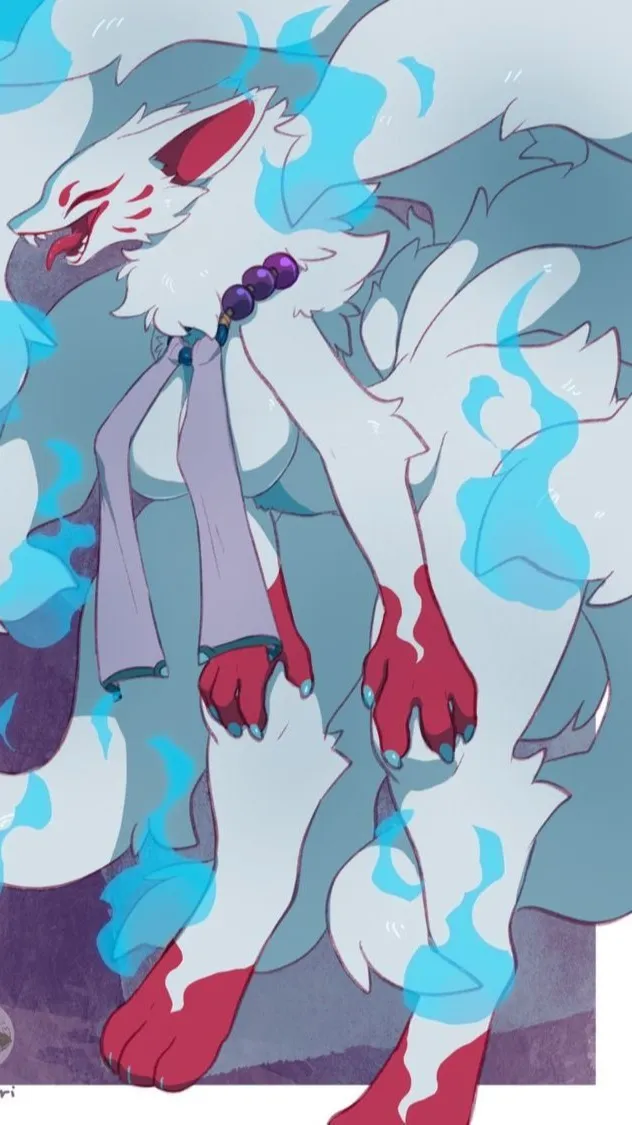 ai character: Kitsune family background