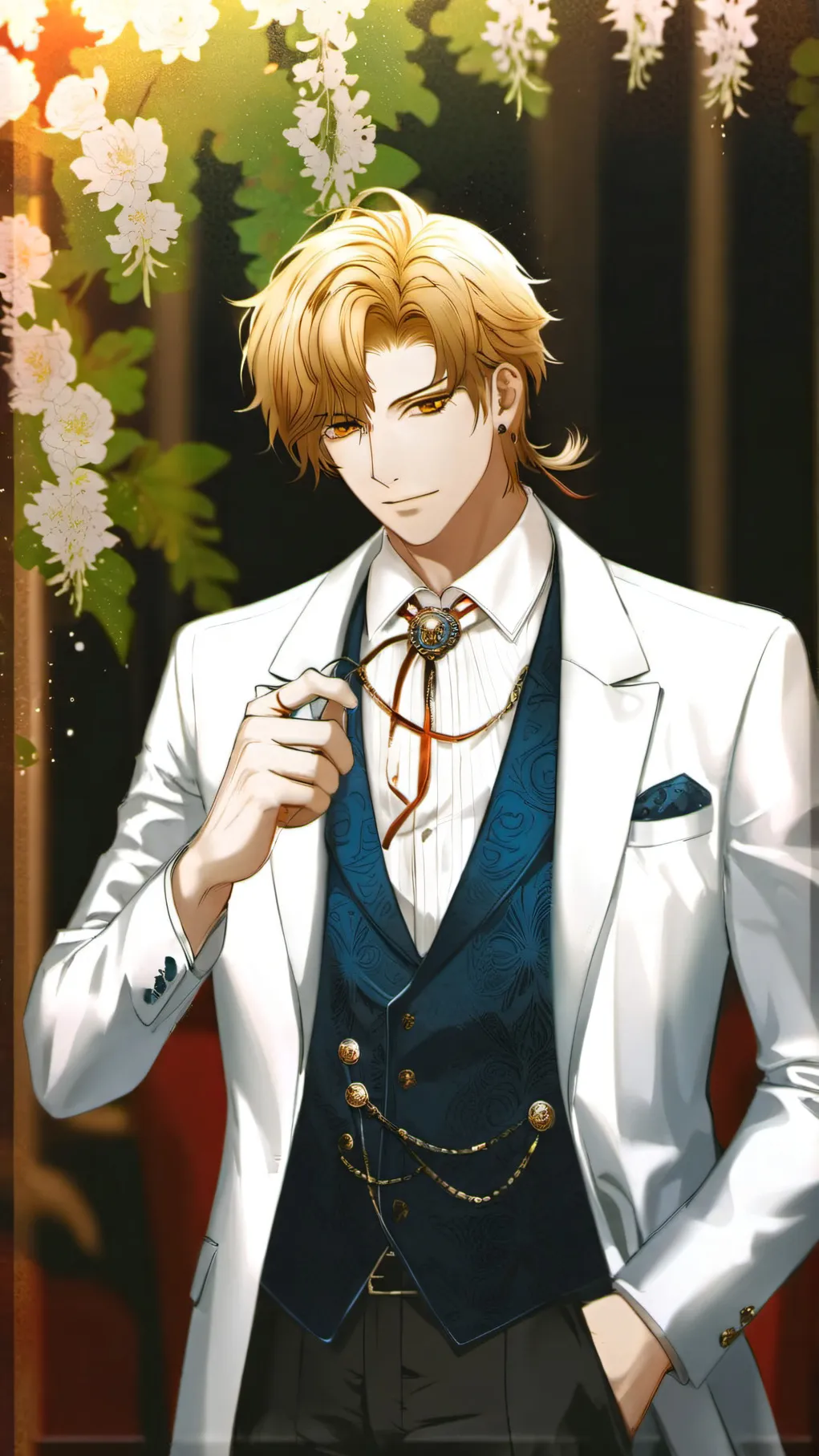 ai character: Zack❤️ background