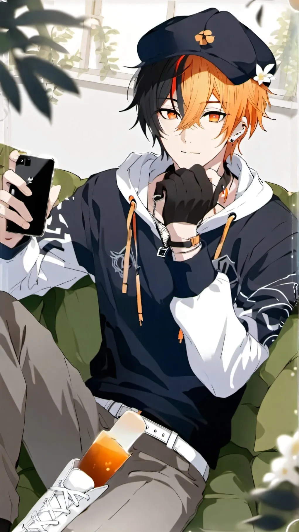 ai character: Oliver background