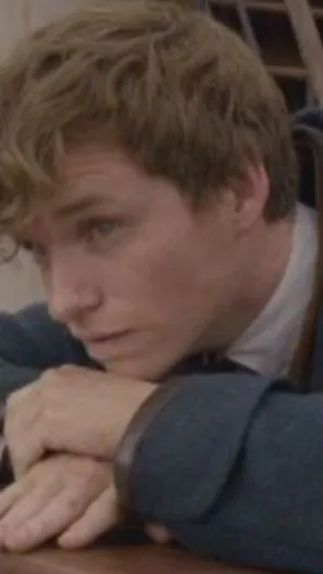 ai character: Newt Scamander background