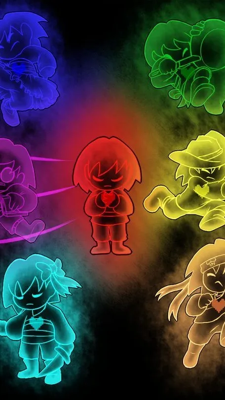 ai character: UT Dreamscape background