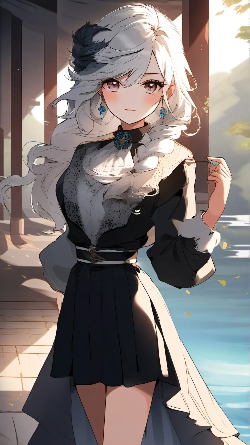 ai character: Opal background