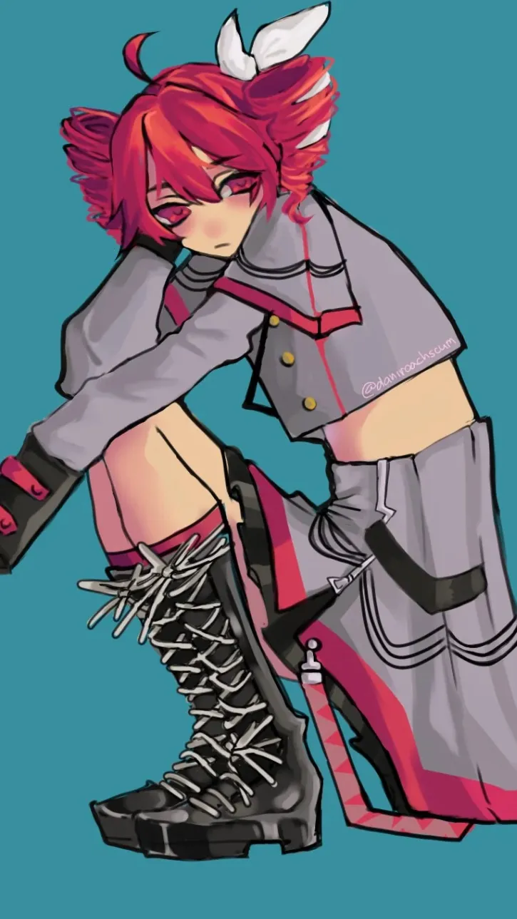 ai character: Kasane Teto background