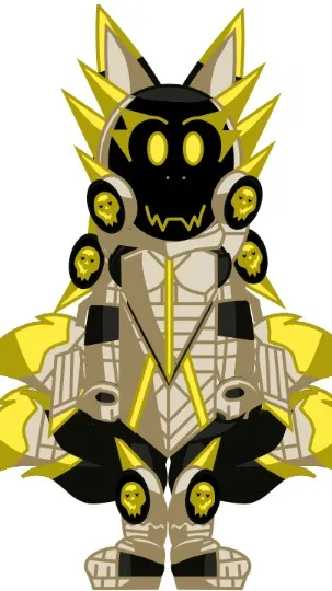 ai character: Super Marine background