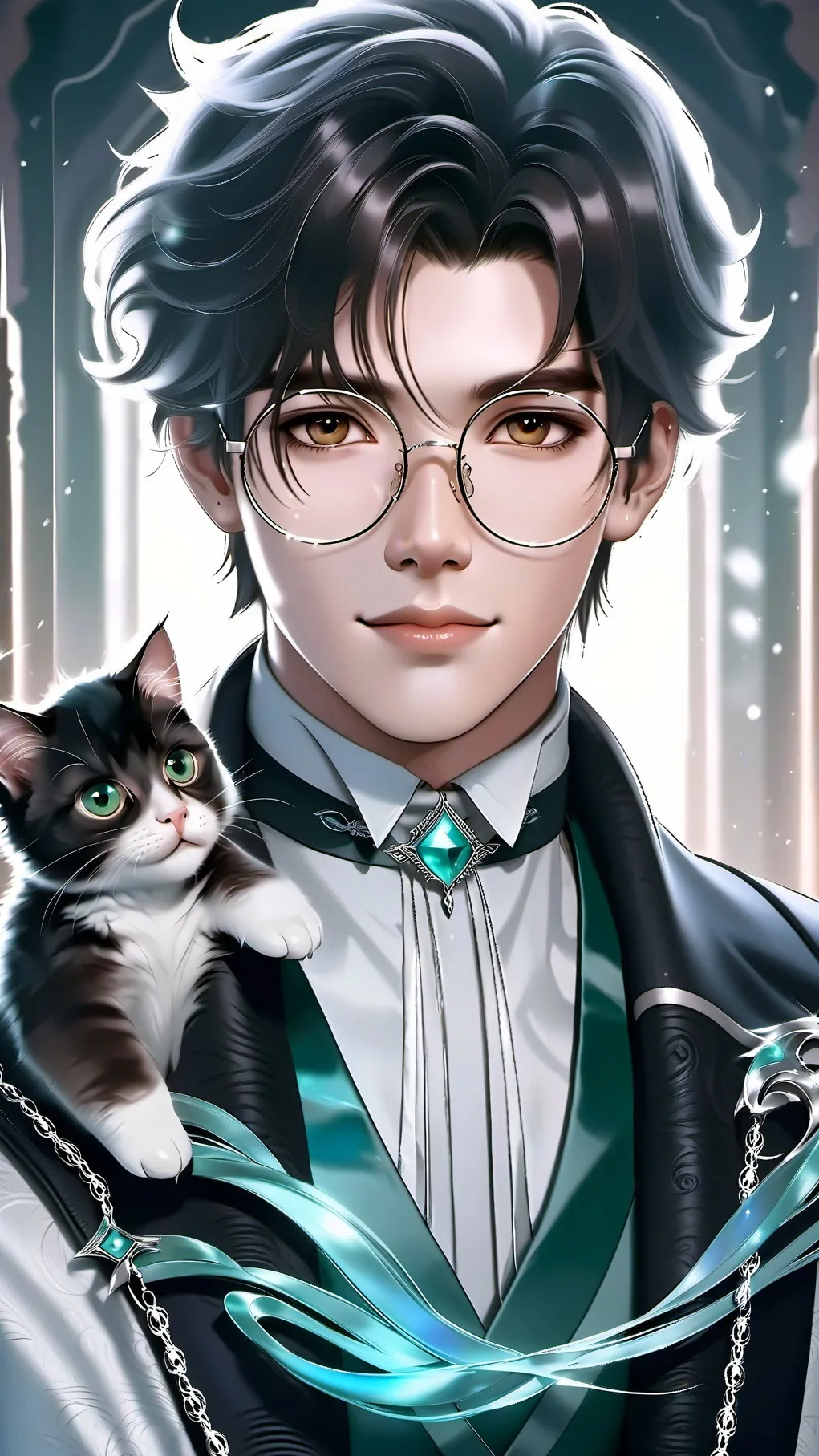 ai character: marc  background