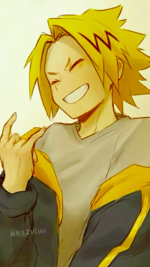 ai character: Denki Kaminari⚡ background