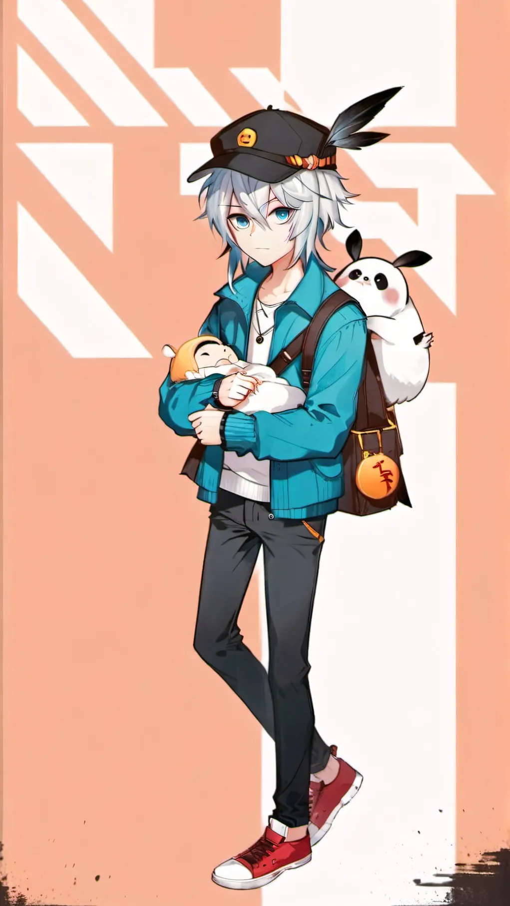 ai character: Lulu et Nelson background