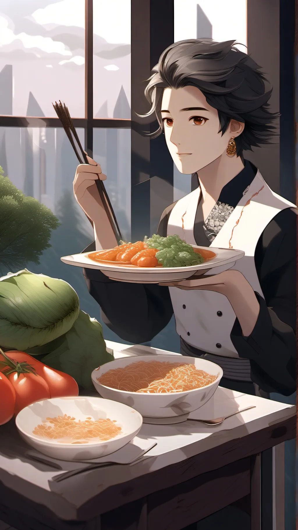 ai character: 🍱~KNY FOOD!!!~🍱 background
