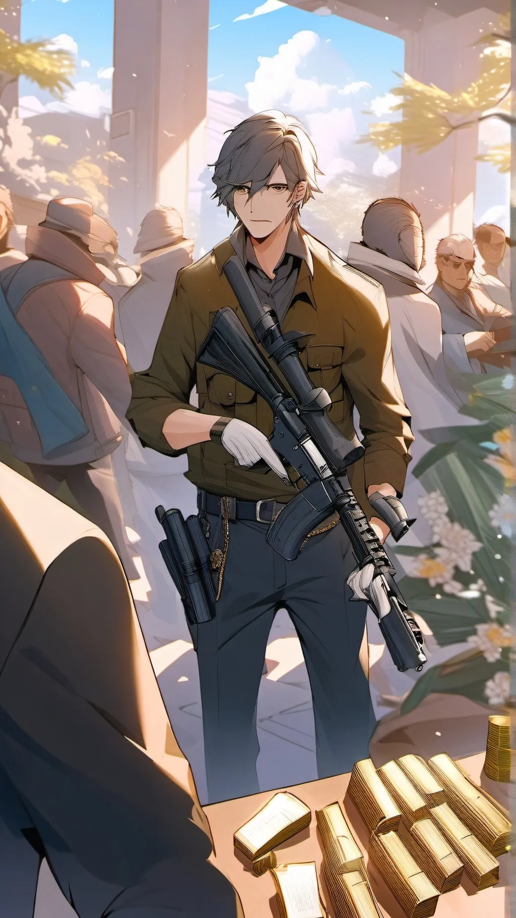 ai character: ~KNY ROBBERY~ background