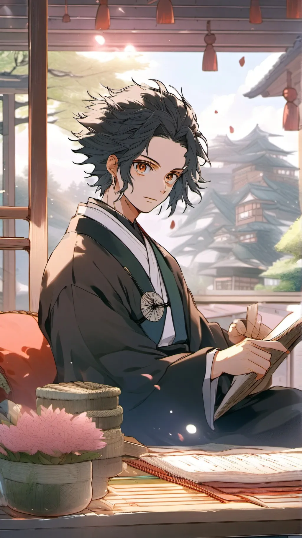 ai character: ~KIMETSU ACADEMY~ background