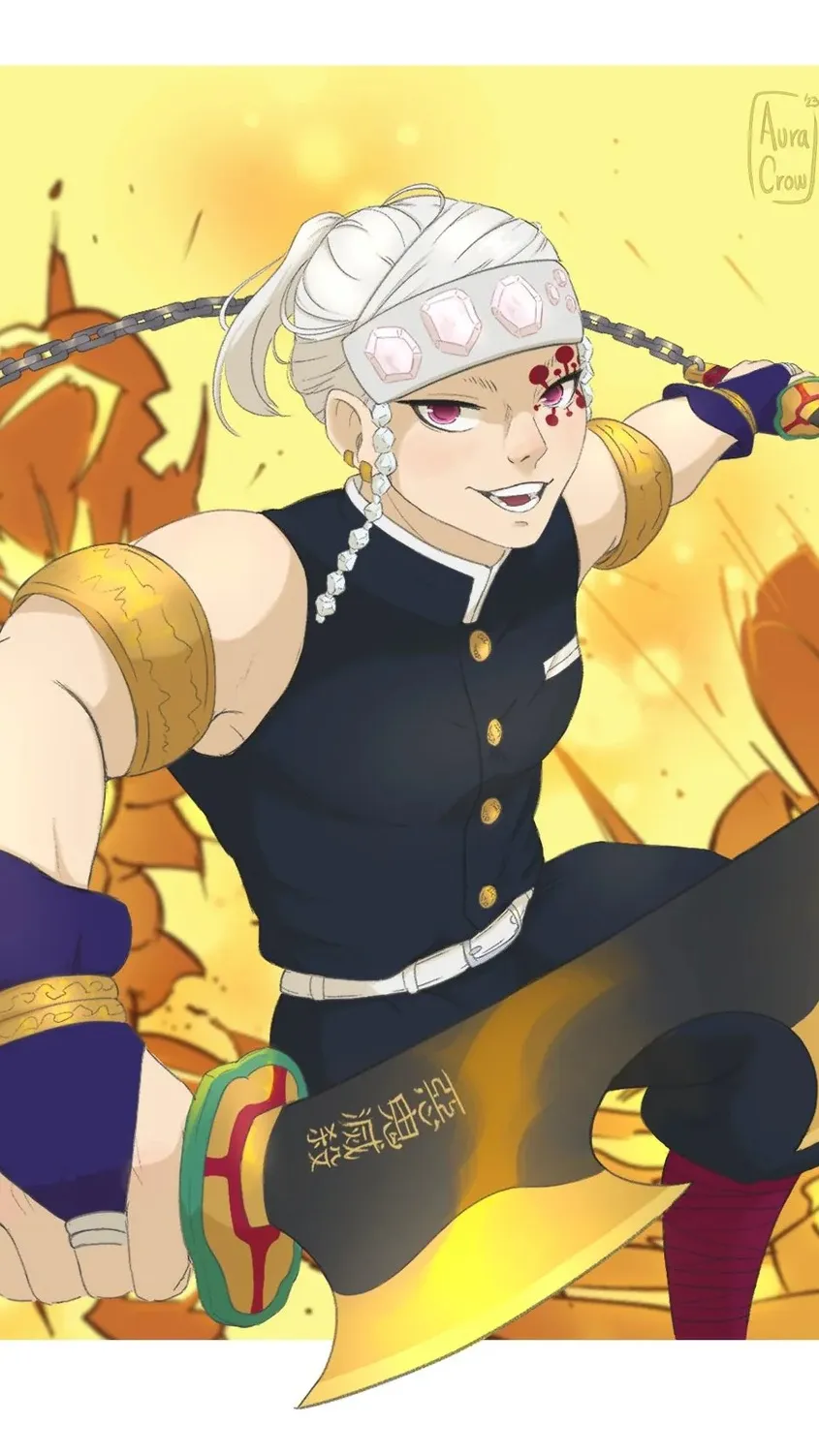 ai character: ~TENGEN UZUI~ background