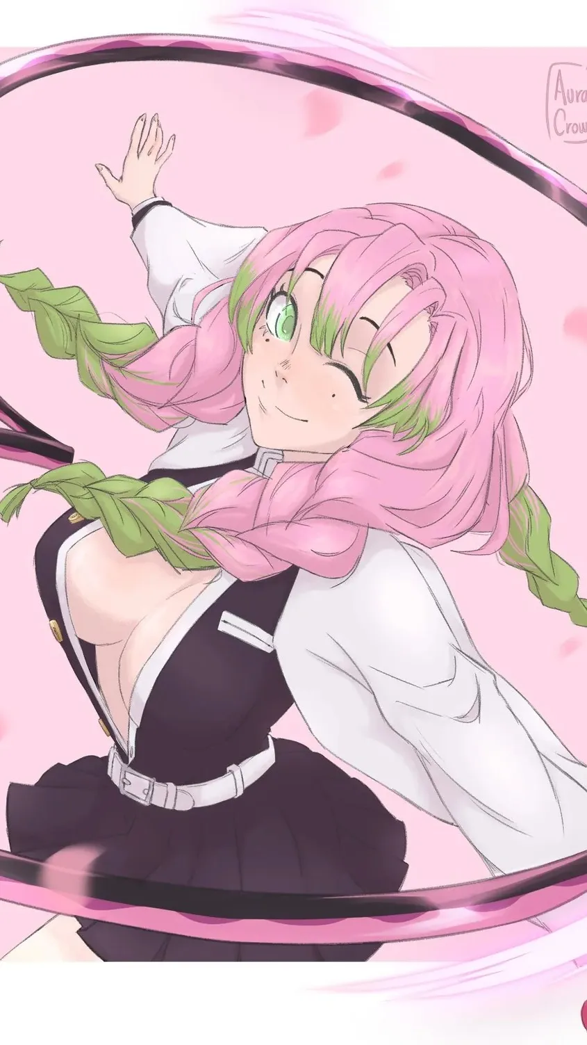 ai character: ~MITSURI KANROJI~ background