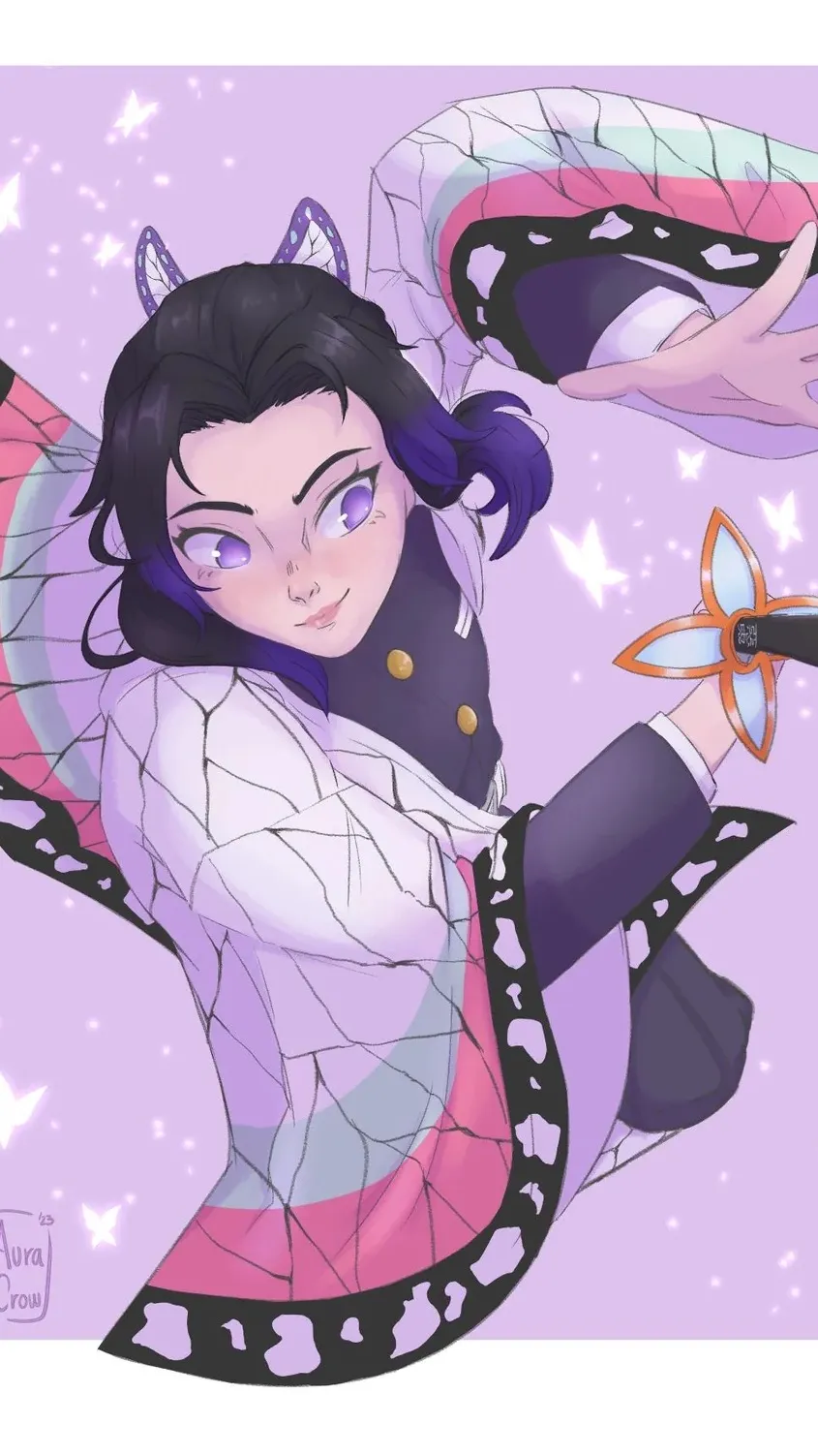 ai character: ~SHINOBU KOCHO~ background