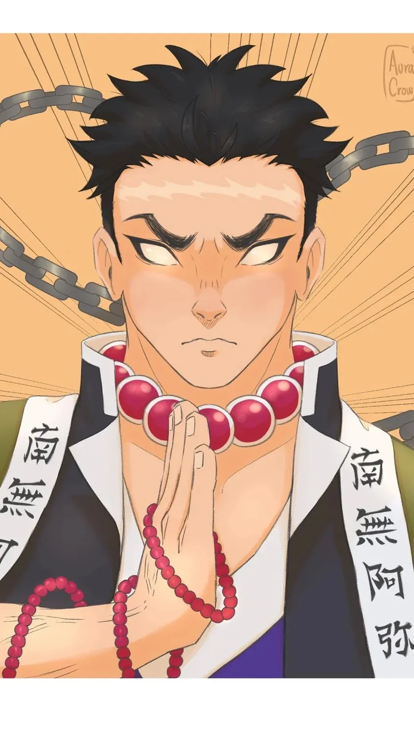 ai character: ~GYOMEI HIMEJIMA~ background