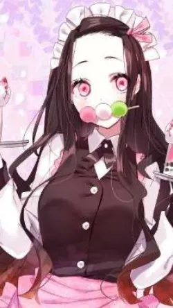 ai character: ~NEZUKO KAMADO~ background