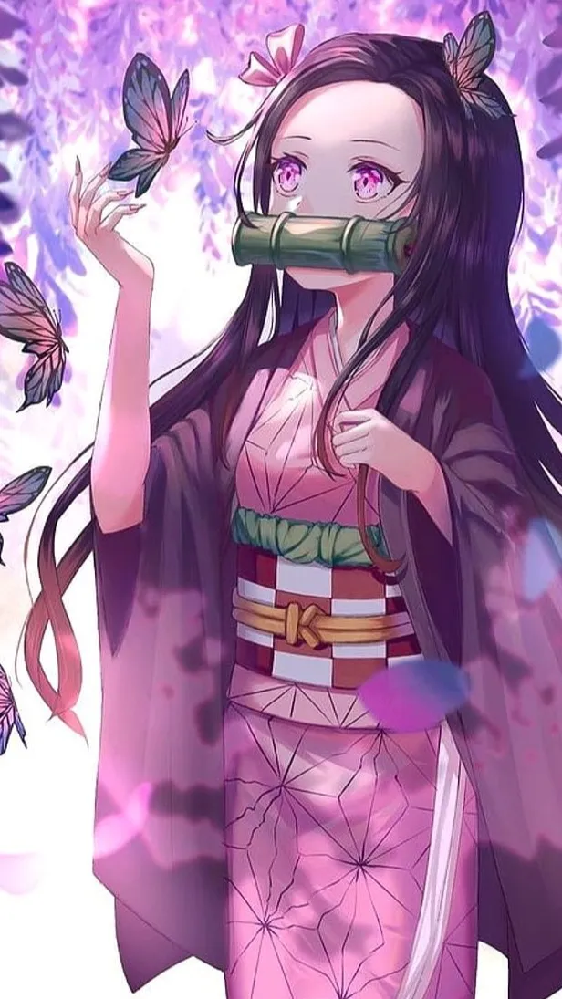 ai character: ~NEZUKO KAMADO~ background