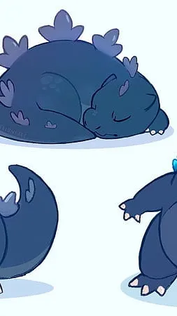 ai character: minizilla background