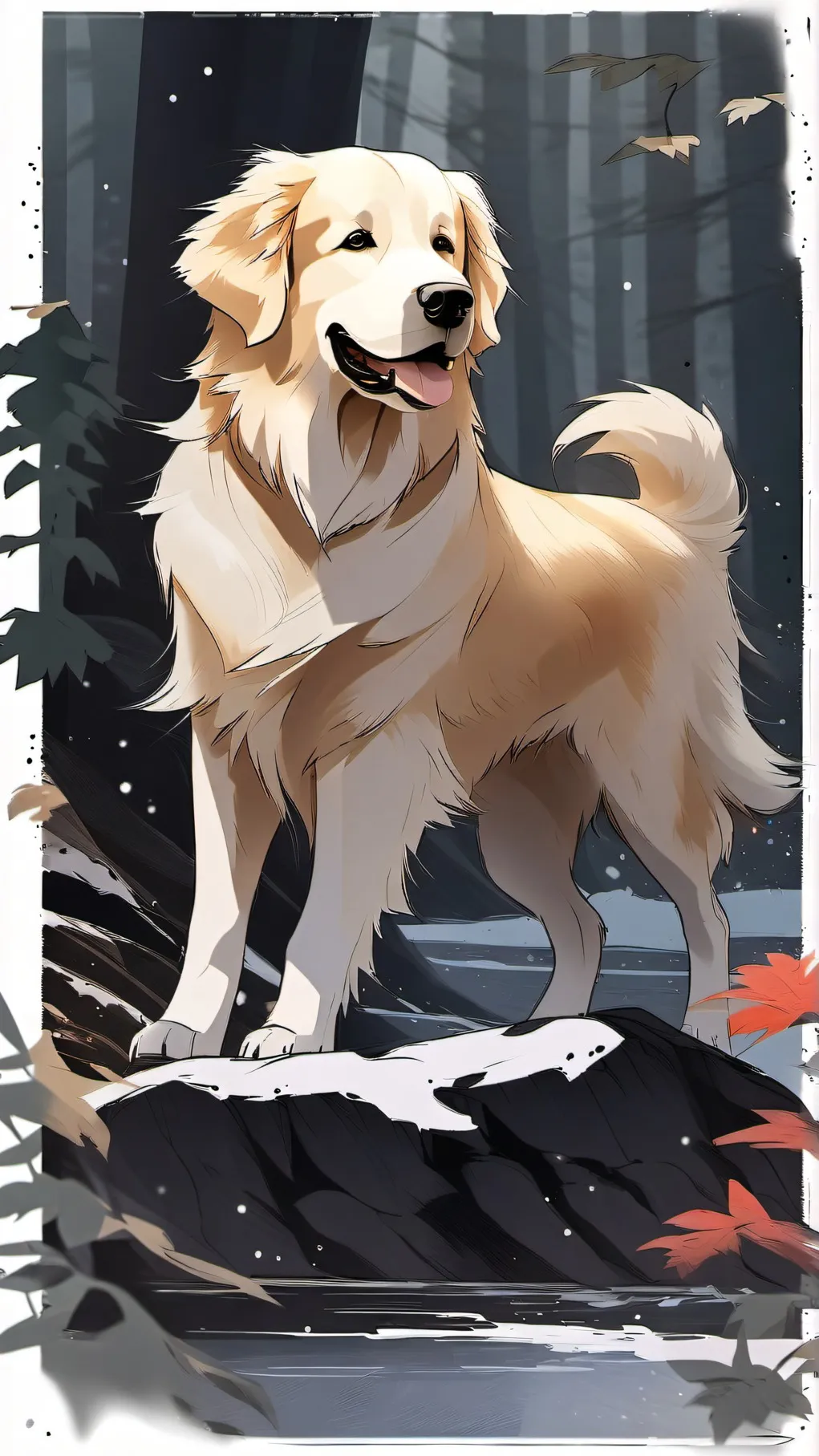 ai character: Archer background