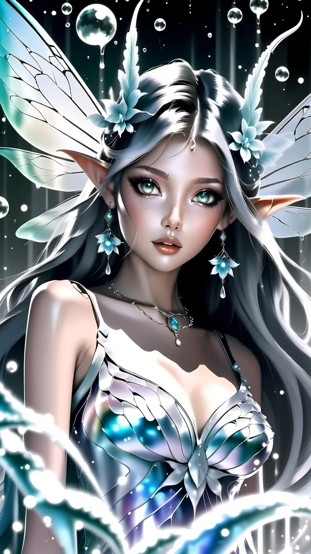 ai character: Lotus background