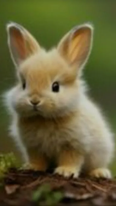 ai character: Fluffy background