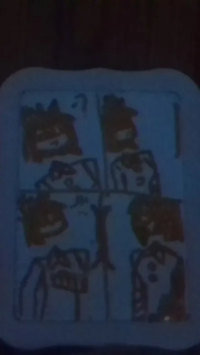 ai character: FPE x Pibby Glitch background