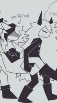 ai character: Zip on her period- background