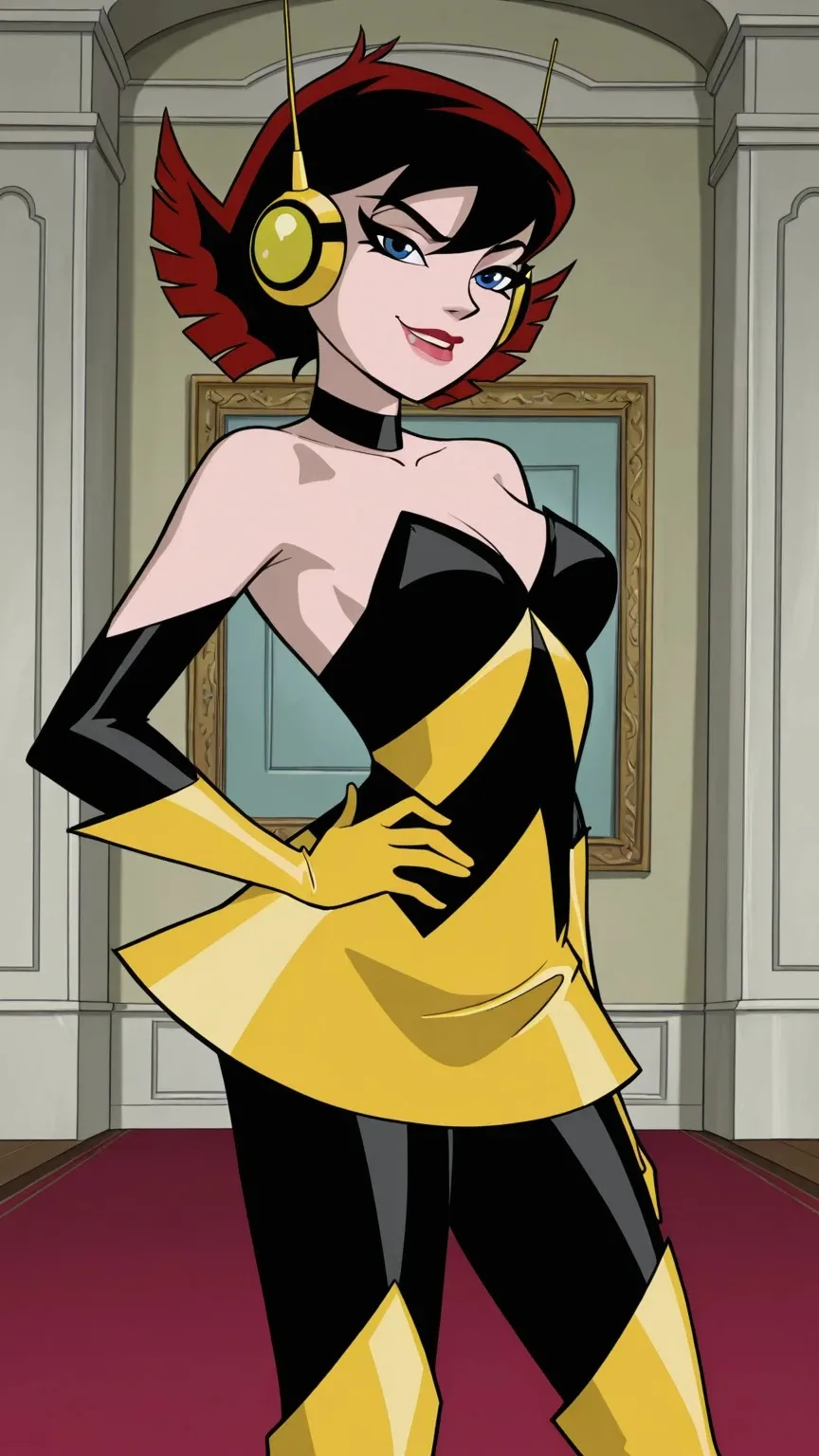 ai character: Janet Van Dyne background