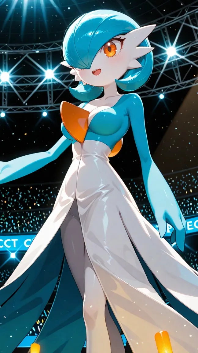 ai character: Gardevoir Shiny background