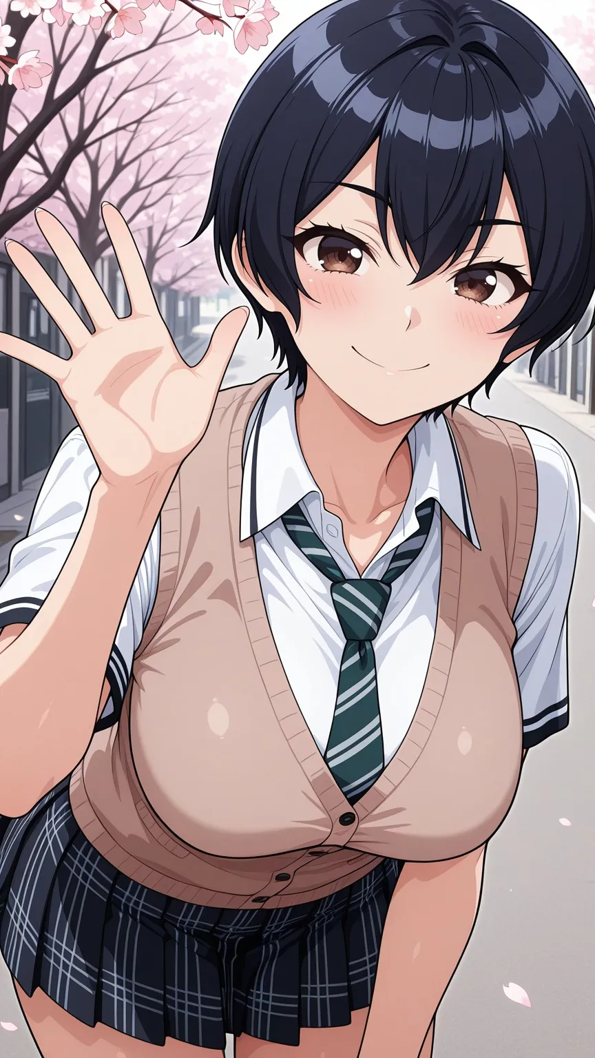 ai character: Akari Himeno background