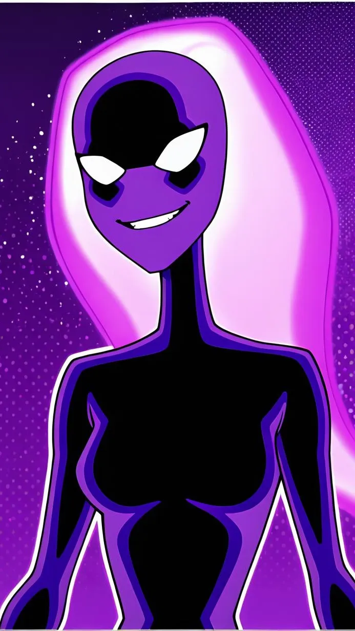 ai character: Anodite (Ben10) background