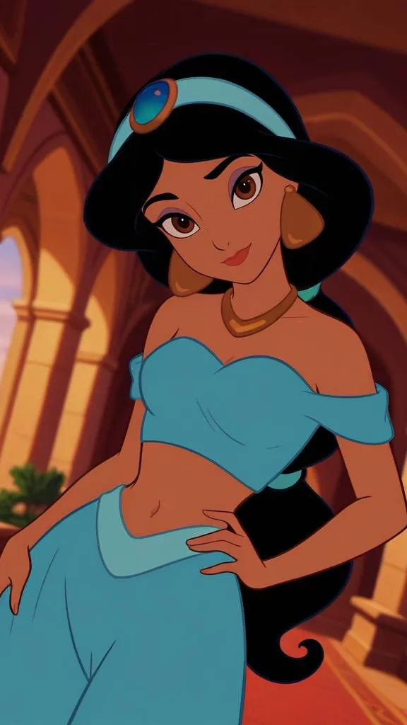 ai character: Jasmine background