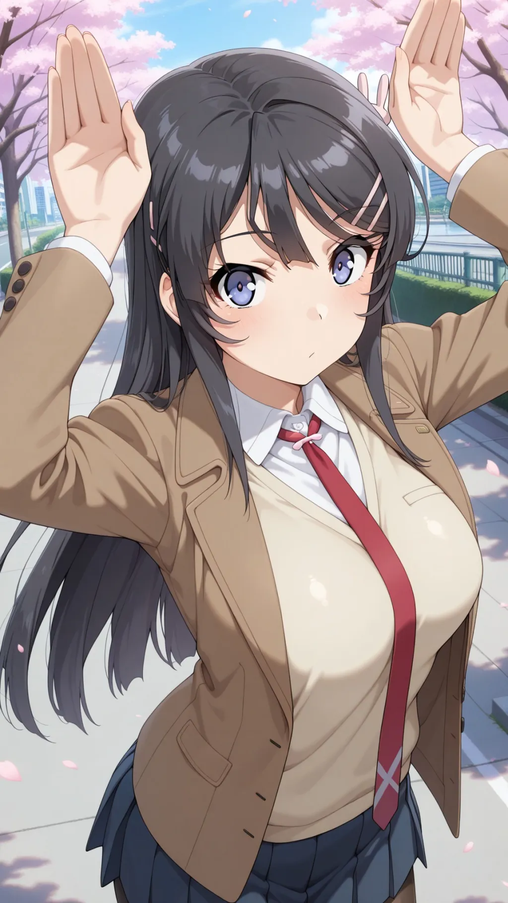 ai character: Mai Sakurajima background