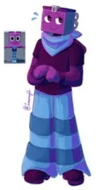 ai character: Boxten background