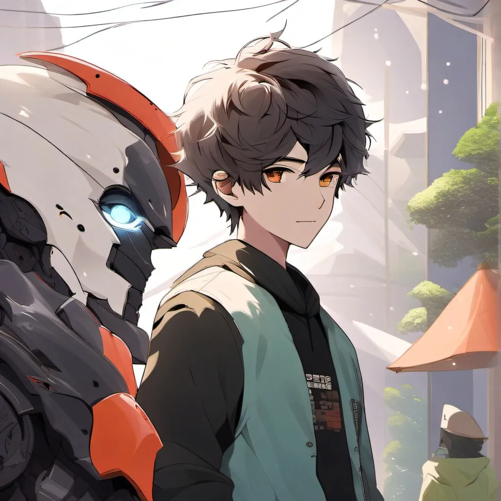 chat with ai character: Your Robot Friend