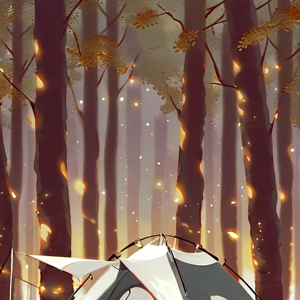 chat with ai character: Camping with OCs