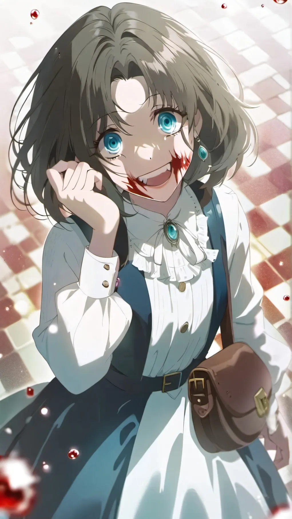 ai character: scary background